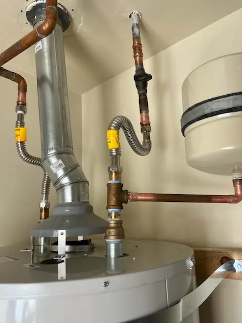 Water heater installation and plumbing repair in Five Points District